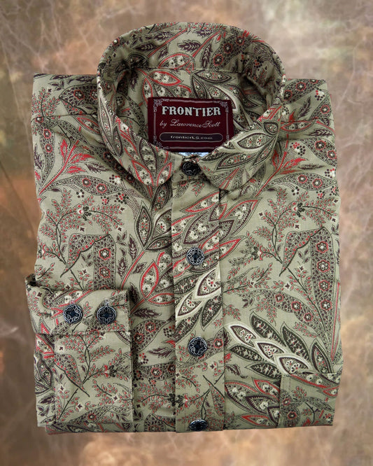 Classic Floral #2 Men's Dakota Shirt