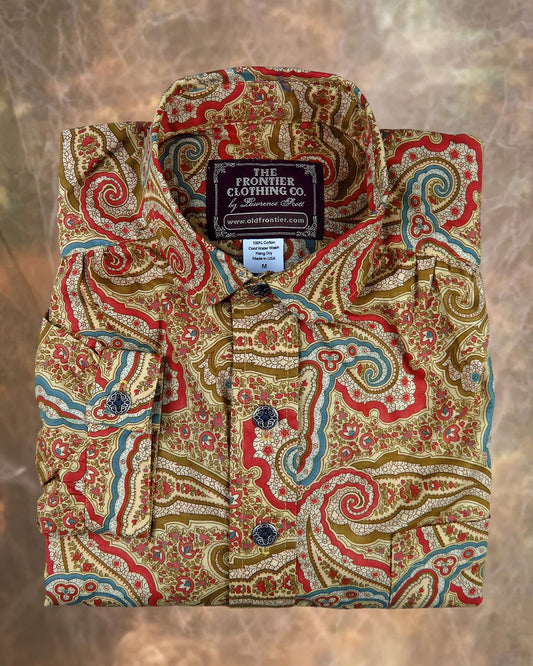 Classic Paisley #4 - Men's Victorian Shirt