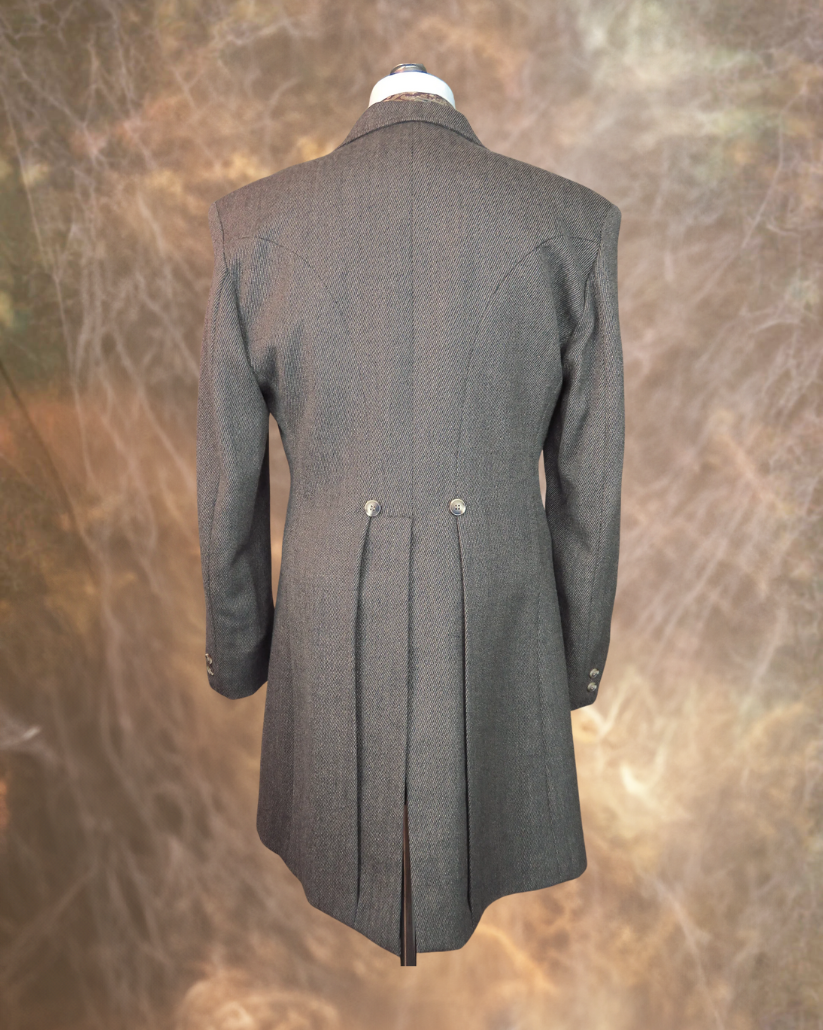 Men's Frock Coat - Earth Brown Heavy Twill