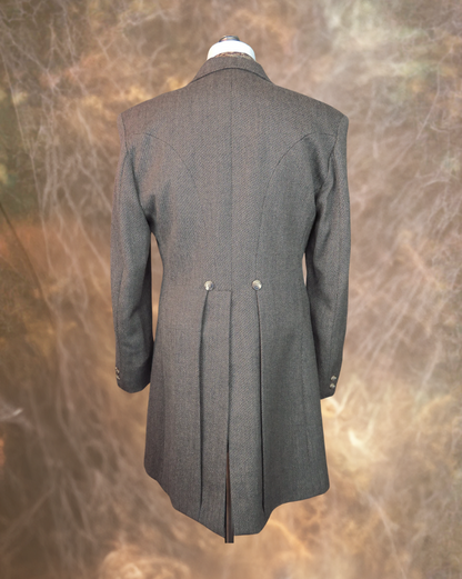 Men's Frock Coat - Earth Brown Heavy Twill