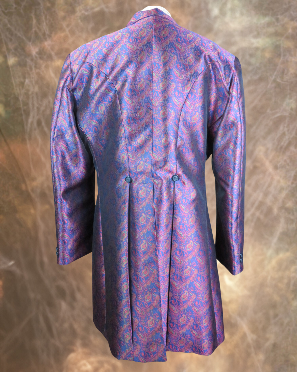 Men's Brocade Frock Coat - Inverse RBG