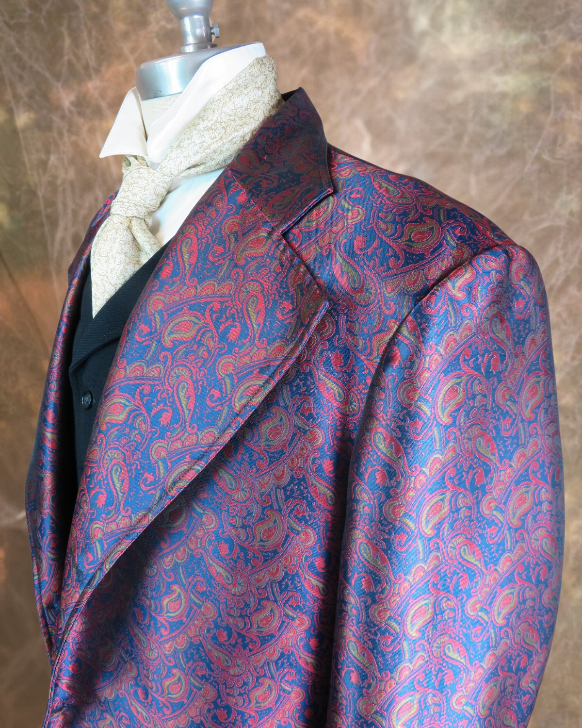 Men's Brocade Frock Coat - Inverse RBG