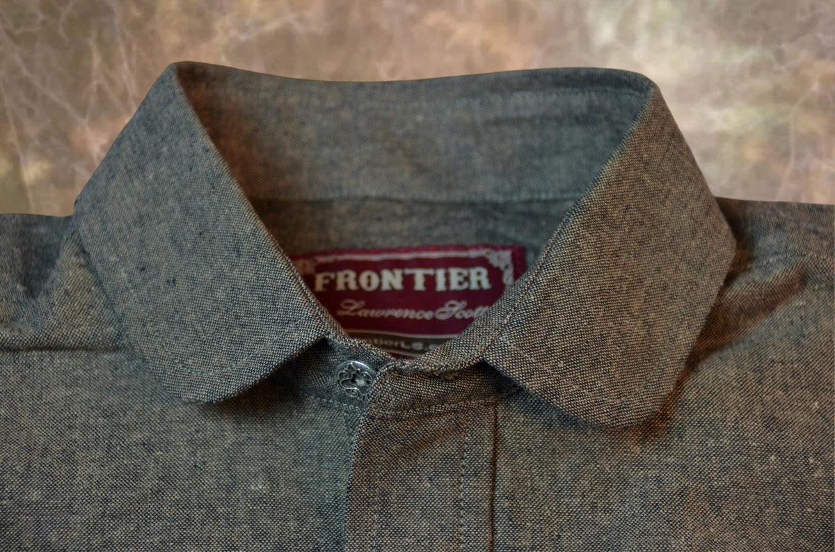 Charcoal Grey Oxford Men's Dakota Shirt