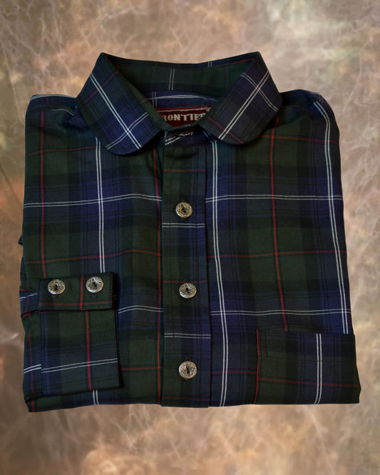 Dark Tartan Men's Dakota Shirt