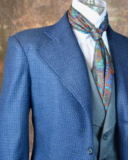 Men's Frock Coat - Blue Diamond 748b