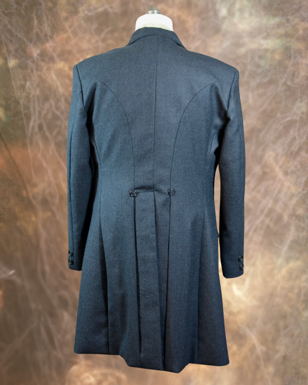 Men's Frock Coat - Charcoal Grey 415