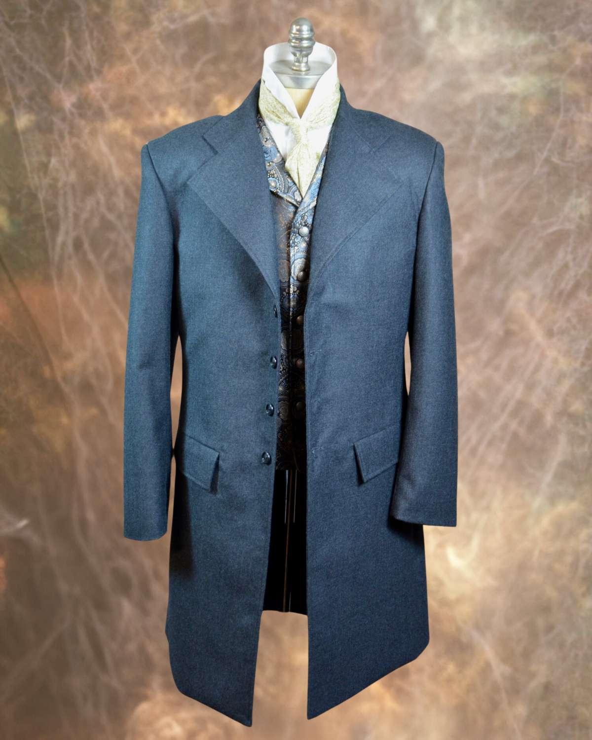 Men's Frock Coat - Charcoal Grey 415