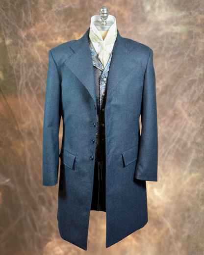 Men's Frock Coat - Charcoal Grey 415