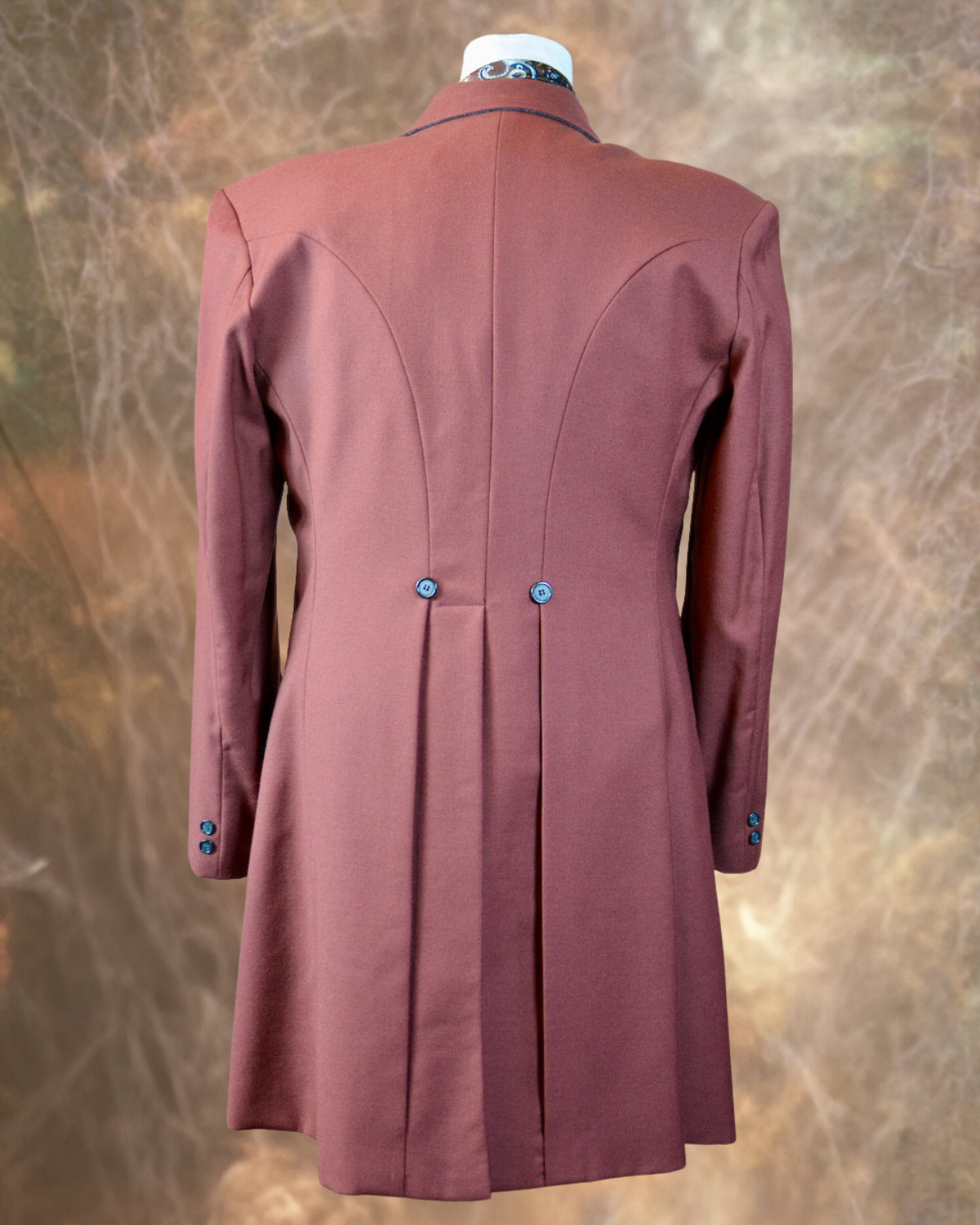 Men's Frock Coat - Red Clay Worsted f122