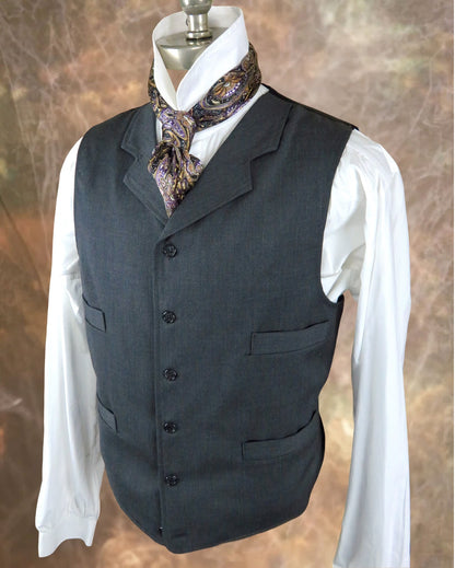 Men's Notch Vest - Grey