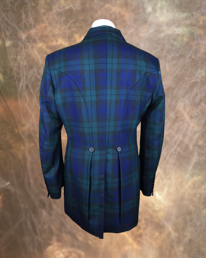 Men's Town Coat - Black Watch Plaid