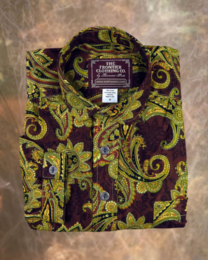 Classic Paisley #1 - Men's Victorian Shirt