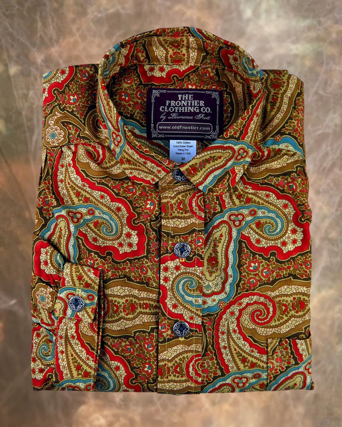 Classic Paisley #3 - Men's Victorian Shirt