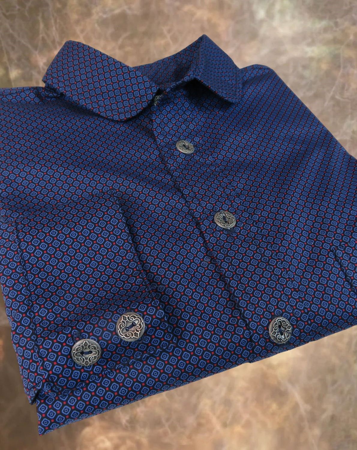 Blue Medallion - Men's Dakota Shirt