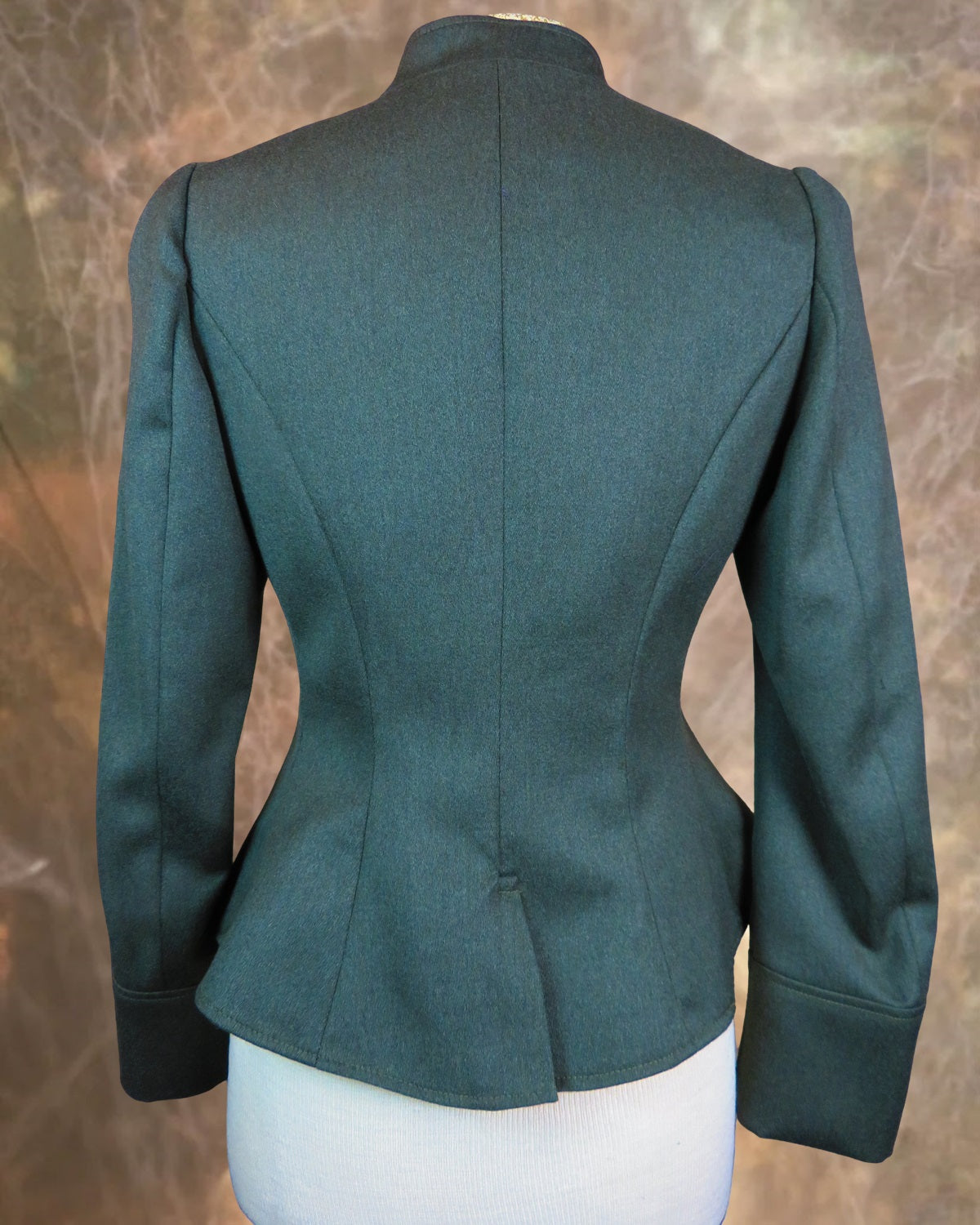 Women's Victoriana Jacket - Olive Green #619