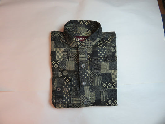 Black and Tan Patchwork - Men's Dakota Shirt