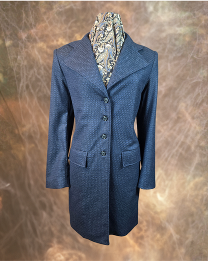 Women's Frock Coat - Blue Diamond