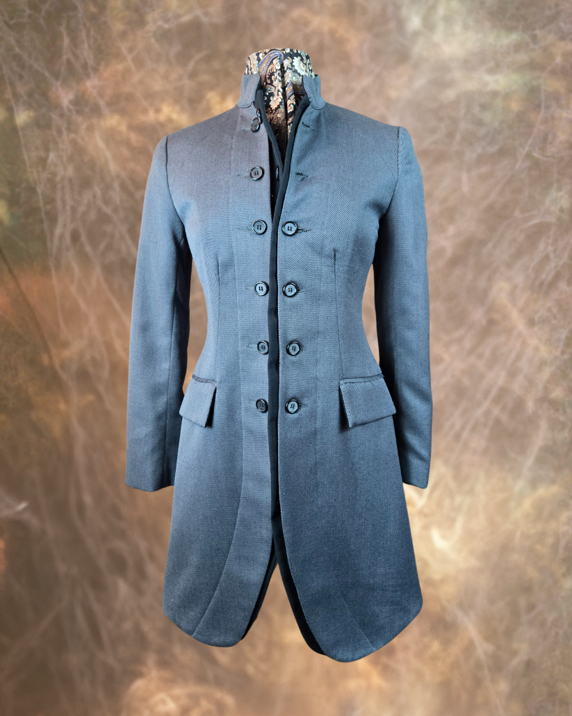 Women's Military Coat - Grey